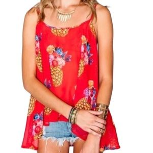 Show Me Your MuMu Lenz Red Pineapple Tank Size